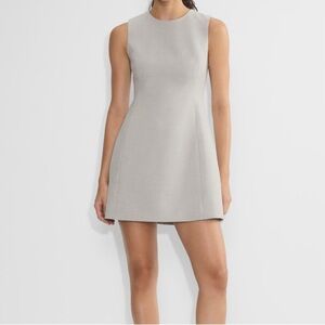 Aritizia: Babaton Opportunity Elegant Gray Sleeveless Dress